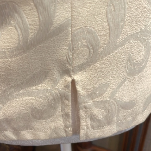 Raindrops medium cream mandarin collar button up tailored jacket embroidered - Picture 6 of 10